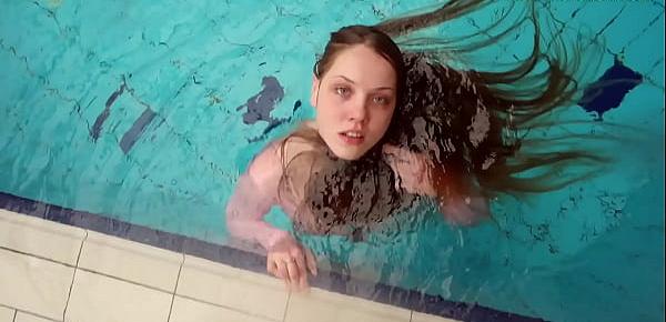  Hottest underwater tight babe Simonna